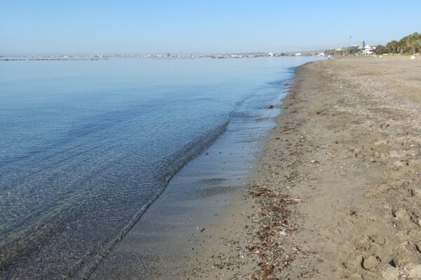 Nefeli beach - sand and shallow water